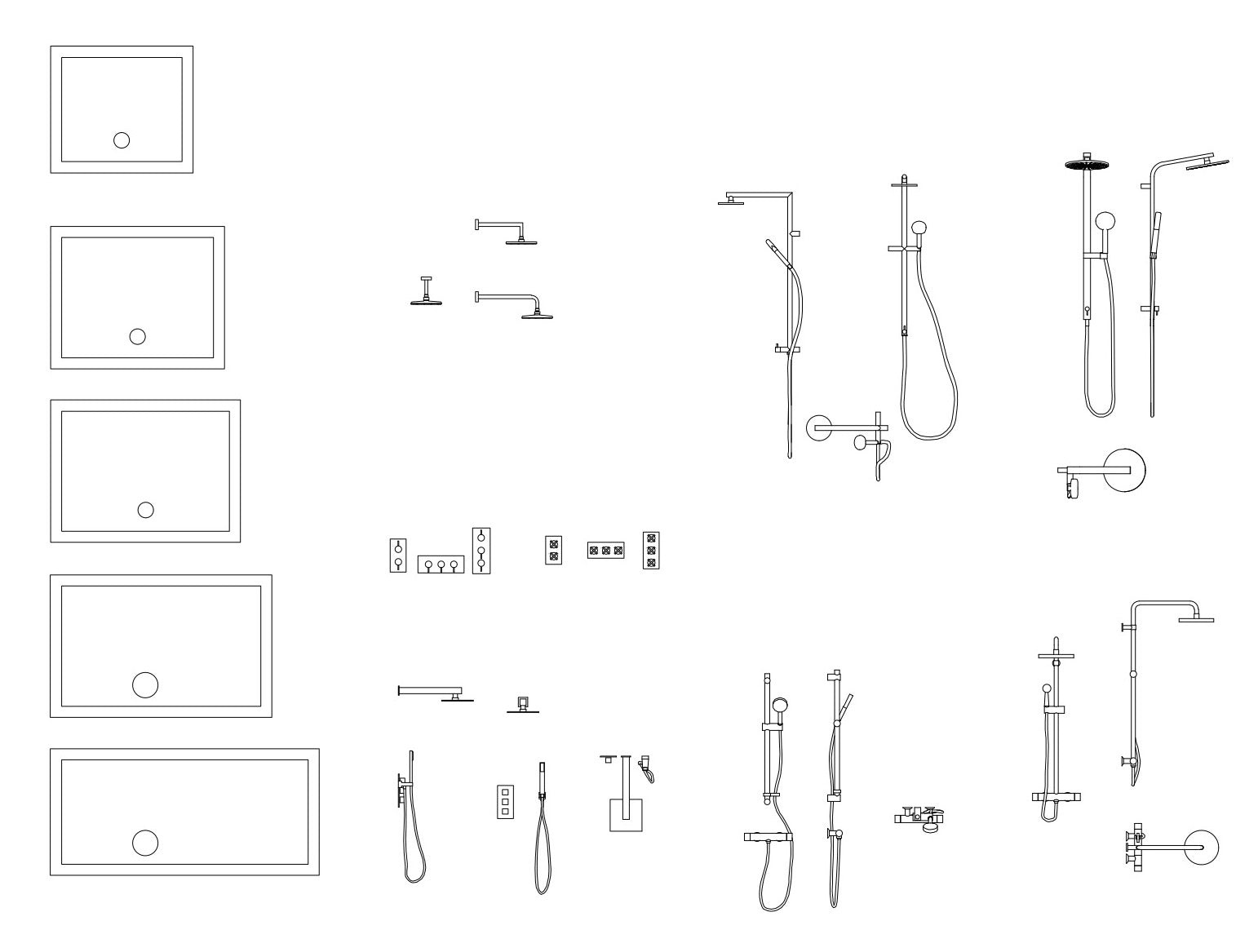 Bathroom Layout Cad Blocks