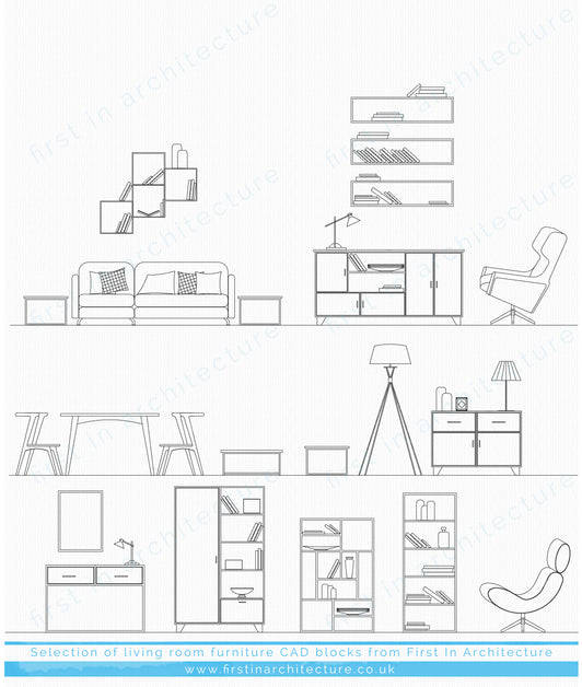FIA CAD Blocks Furniture [CP01]