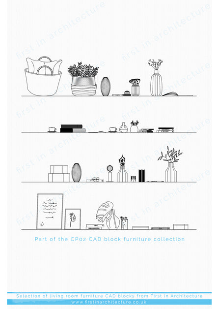 FIA CAD Blocks Furniture [CP02]
