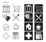 Site Analysis Symbols Set 2