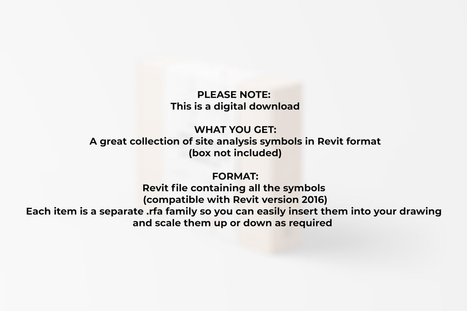 Revit Site Analysis Symbols