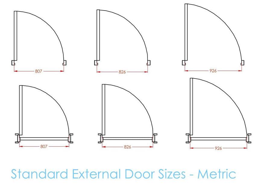 Metric Data 12 - Standard Door Sizes